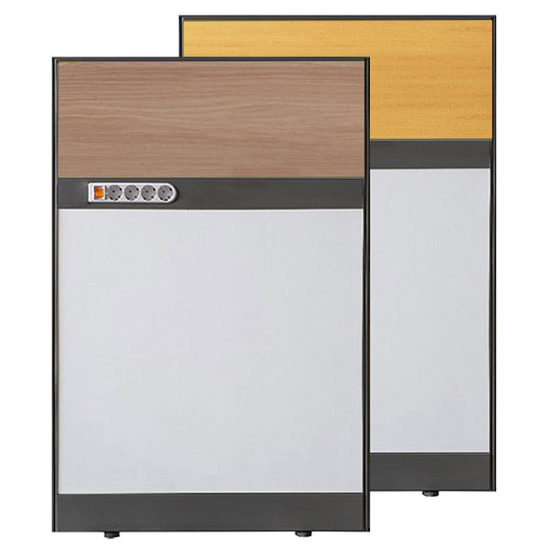 45T PVC 콘센트 우드파티션 H1100