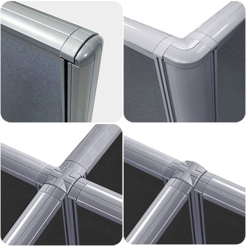 45T PVC 마그네틱 파티션 부속품 (알루미늄)
