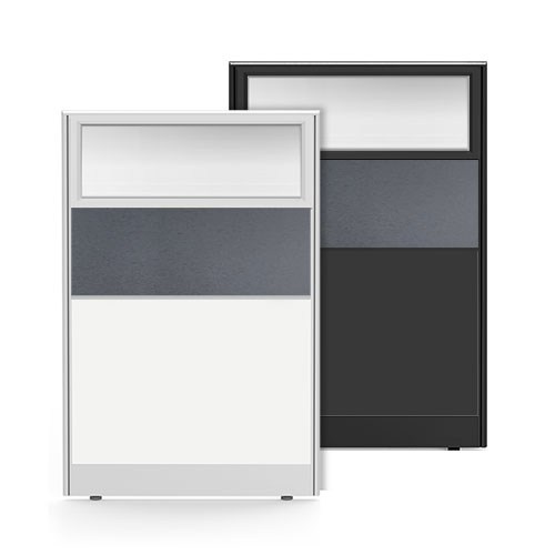 45T PVC 마그네틱 상부유리 파티션 H1060