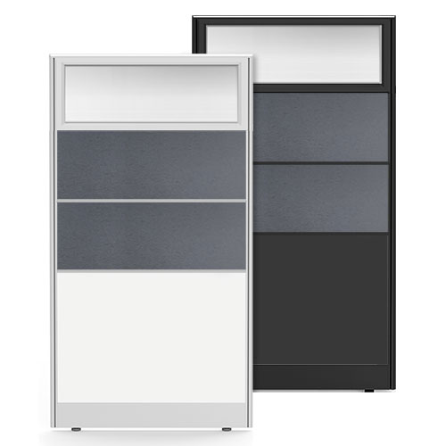 45T PVC 마그네틱 상부유리 파티션 H1760